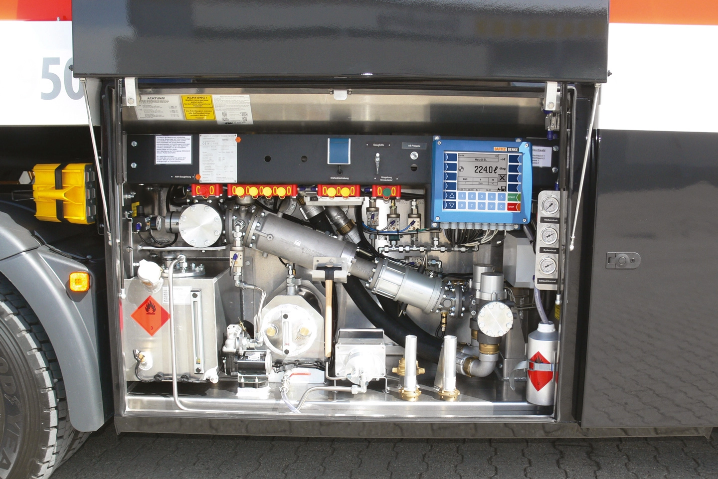 BARTEC PETRO 3003 TIGER system for small quantity delivery BARTEC PETRO 3003 TIGER system for small quantity delivery