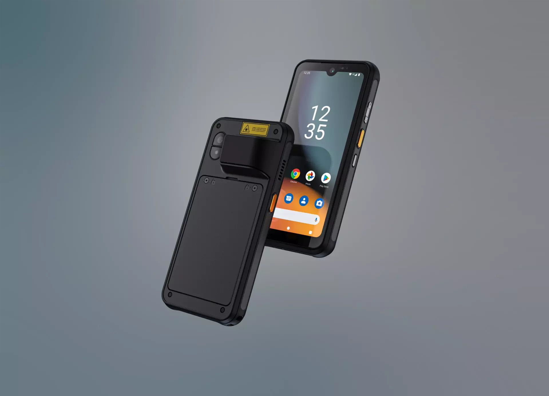 BARTEC SC9 EX1 Smartscanner front view and back view