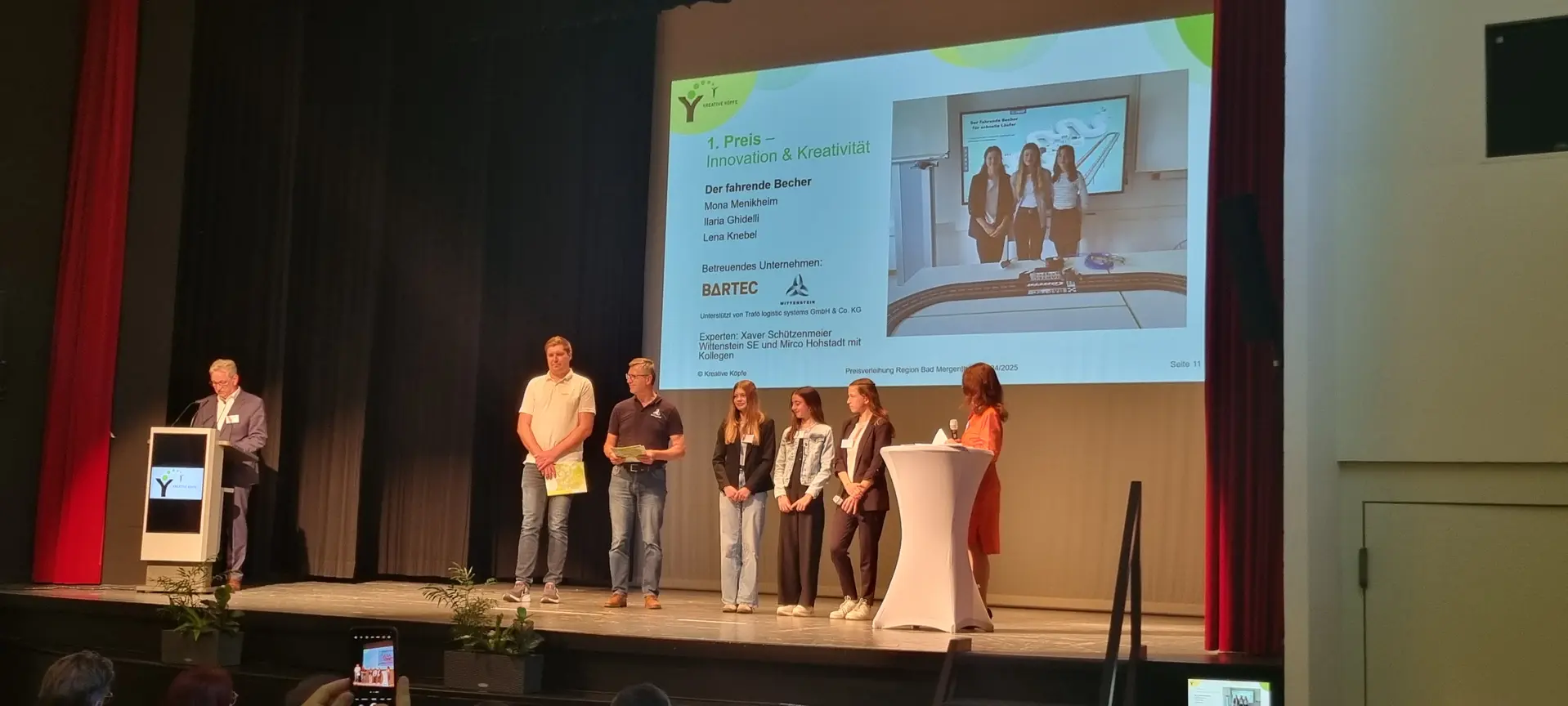 Creative Minds 2025 Awards: 1st place